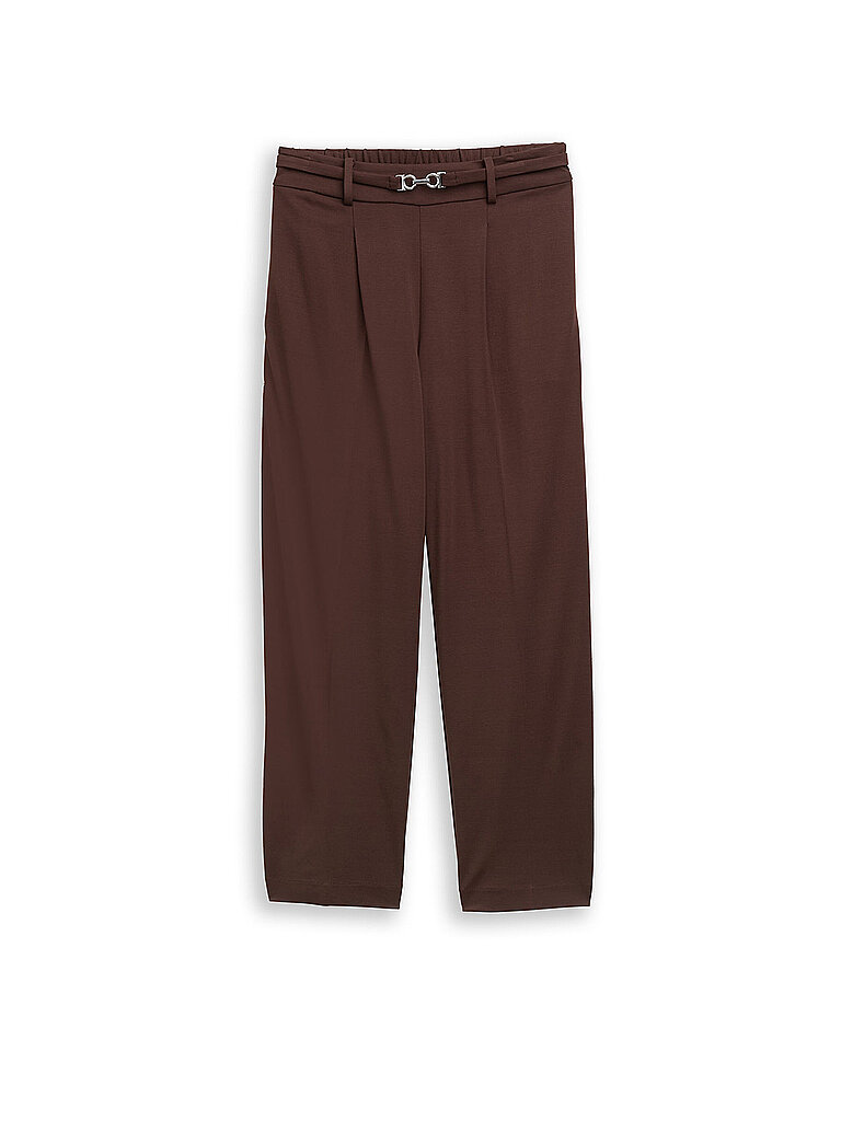 TOM TAILOR Hose 7/8  braun | 34/L28