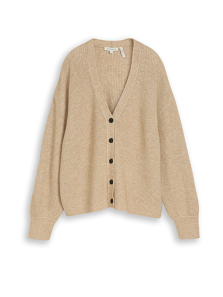 TOM TAILOR Cardigan beige | M