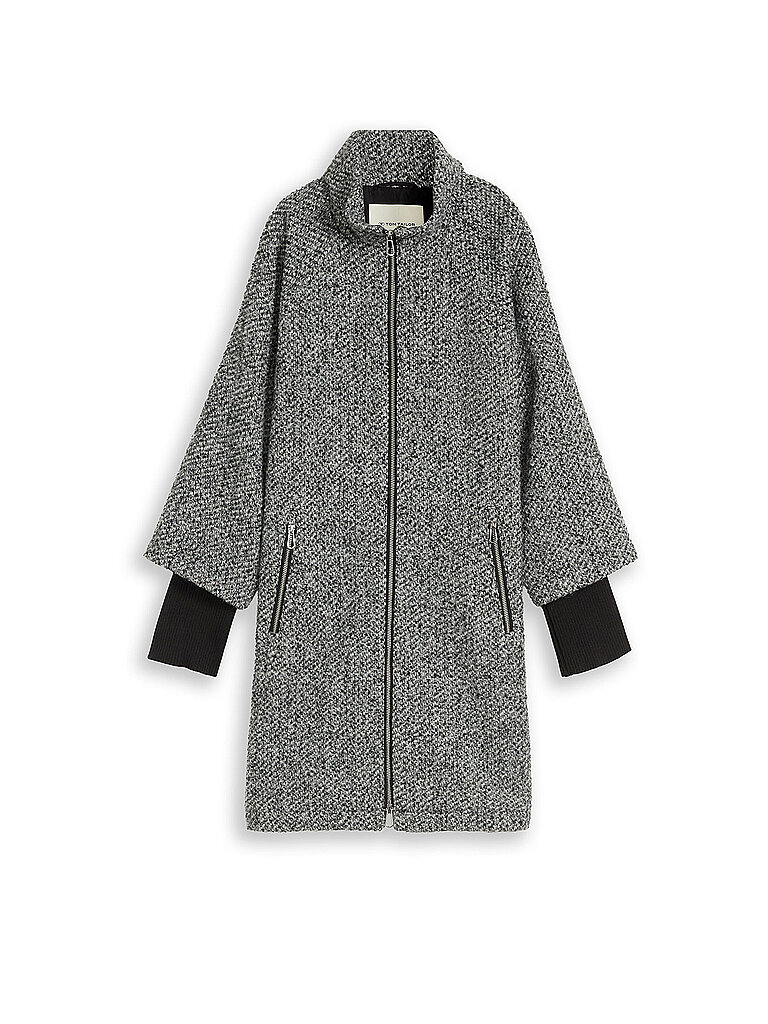 TOM TAILOR Mantel 2-in-1 grau | XXL