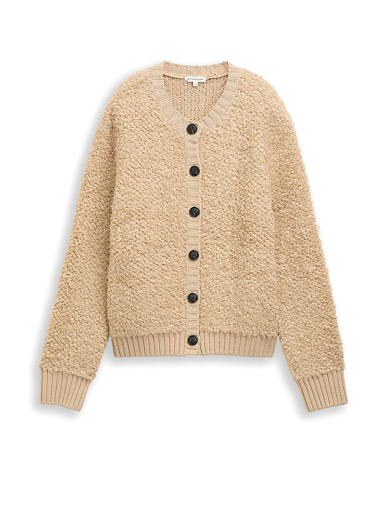 TOM TAILOR Cardigan camel | XS
