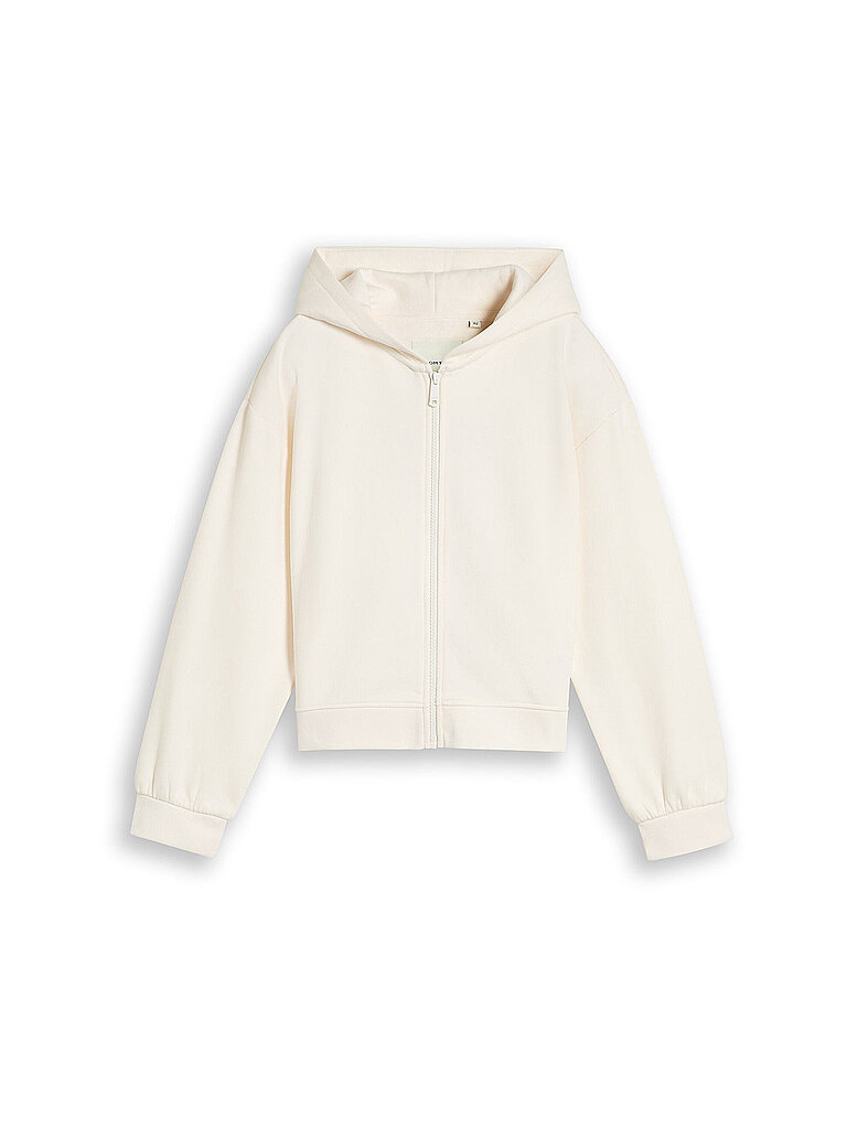 TOM TAILOR Mädchen Sweatjacke  creme | 140