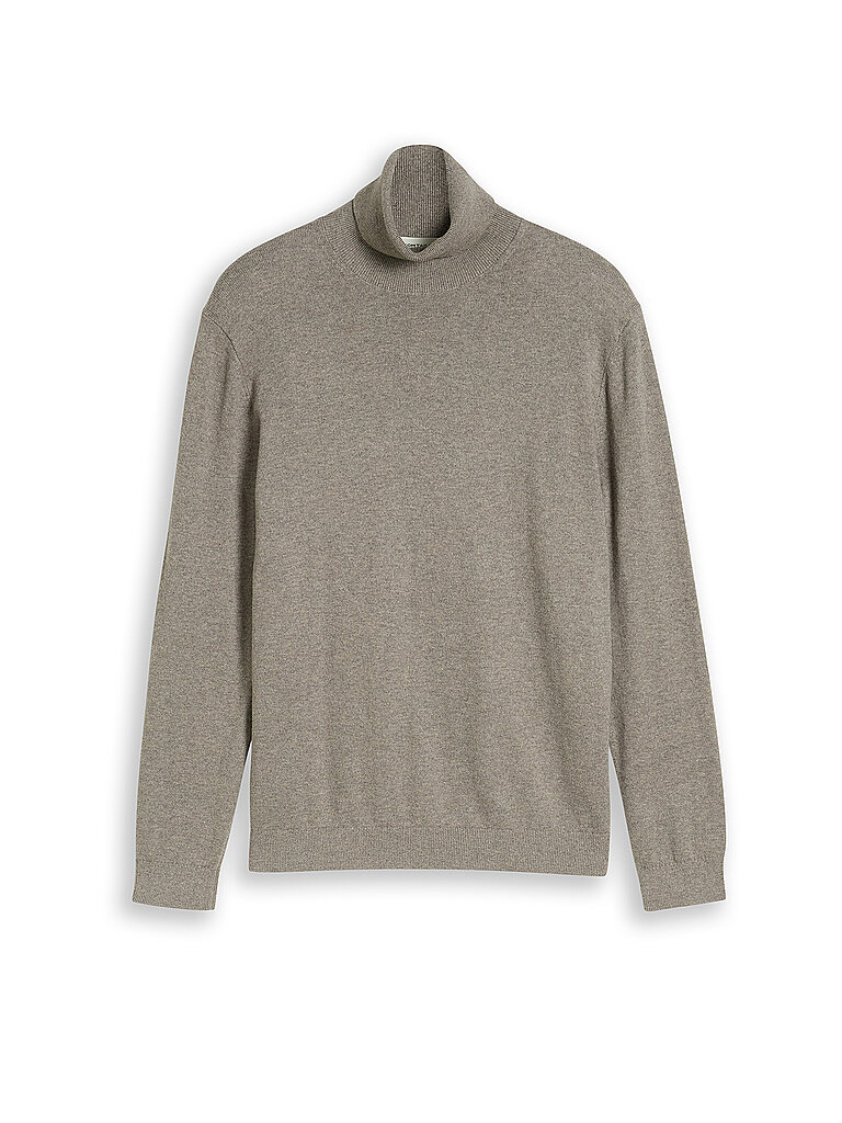 TOM TAILOR Rollkragenpullover  beige | S