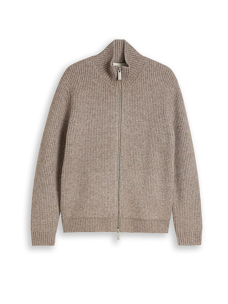 TOM TAILOR Strickjacke beige | S