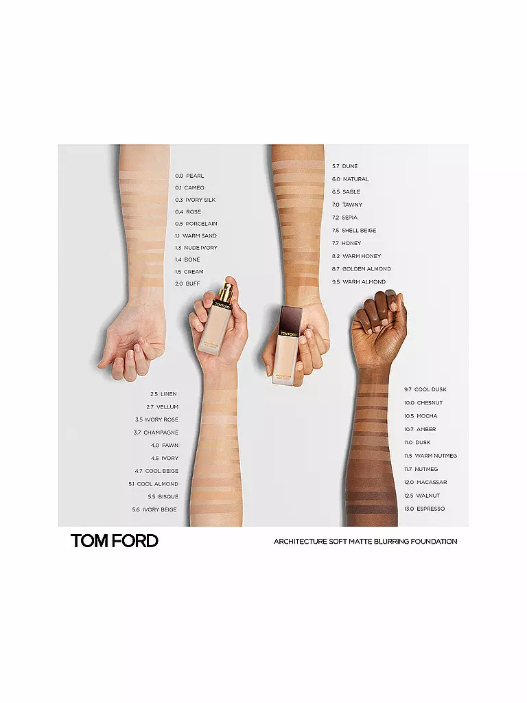 TOM FORD BEAUTY | Architecture Soft Matte Foundation  (6.0 Natural) | hellbraun