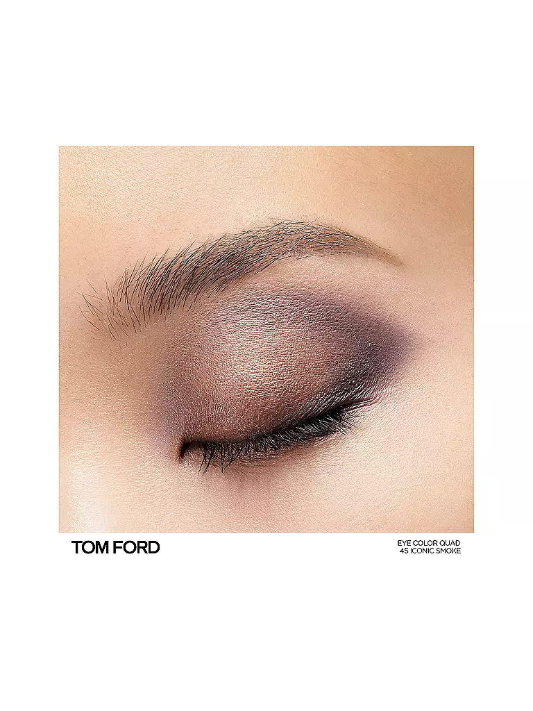 TOM FORD BEAUTY | Lidschatten - Eye Color Quad (45 Iconic Smoke) | grau