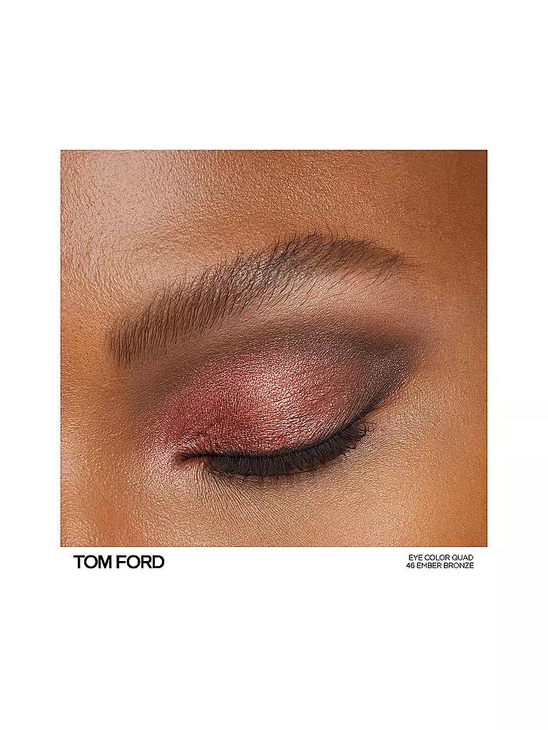 TOM FORD BEAUTY | Lidschatten - Eye Color Quad (46 Ember Bronze) | hellbraun