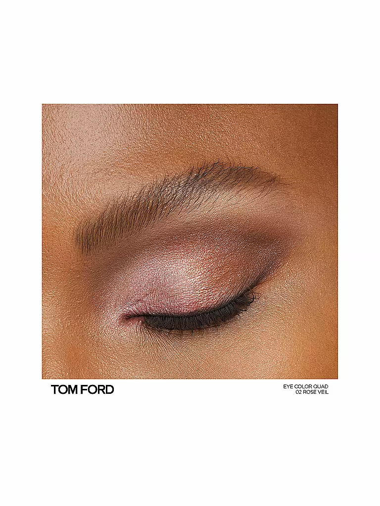 TOM FORD BEAUTY | Lidschatten - Runway Look Iconic Eye Color Quad (01 Rose Veil) | rosa