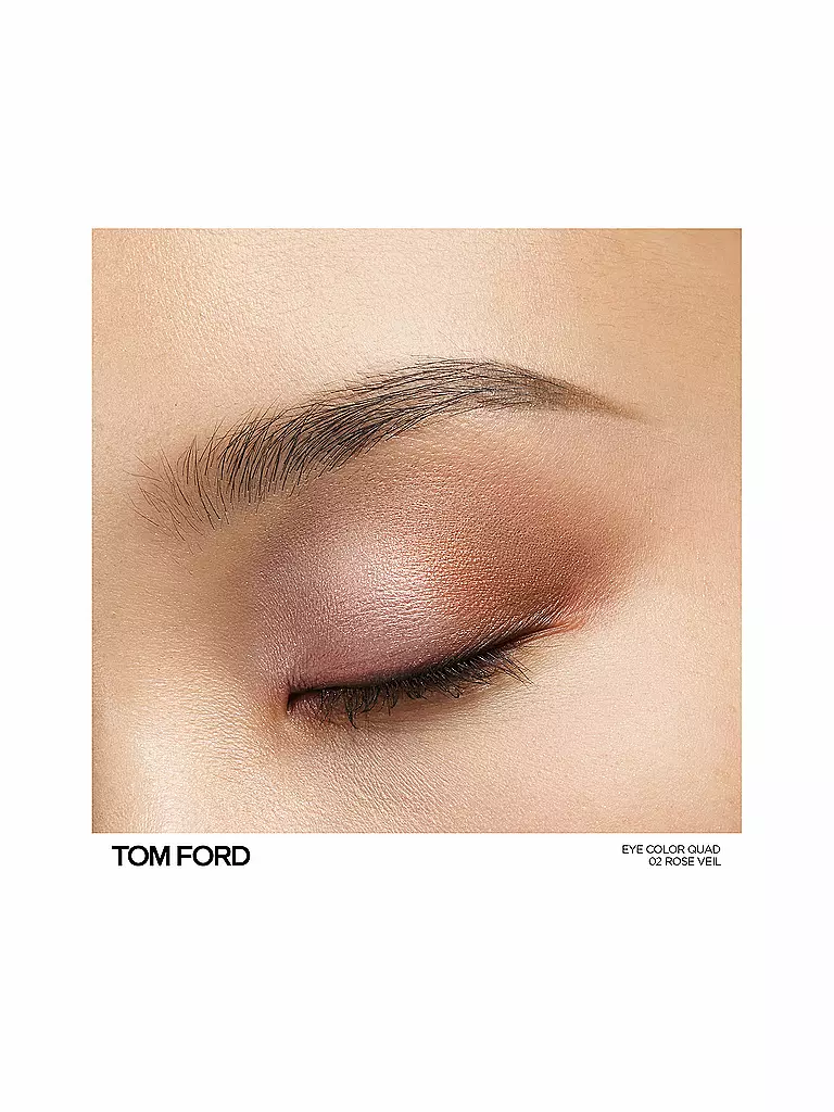 TOM FORD BEAUTY | Lidschatten - Runway Look Iconic Eye Color Quad (01 Rose Veil) | rosa