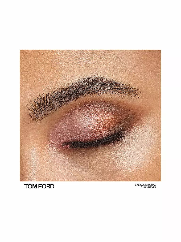 TOM FORD BEAUTY | Lidschatten - Runway Look Iconic Eye Color Quad (01 Rose Veil) | rosa