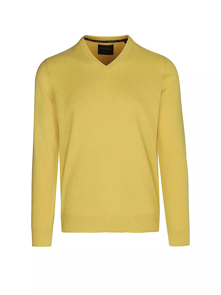TOM RUSBORG | Kaschmir Pullover | gelb