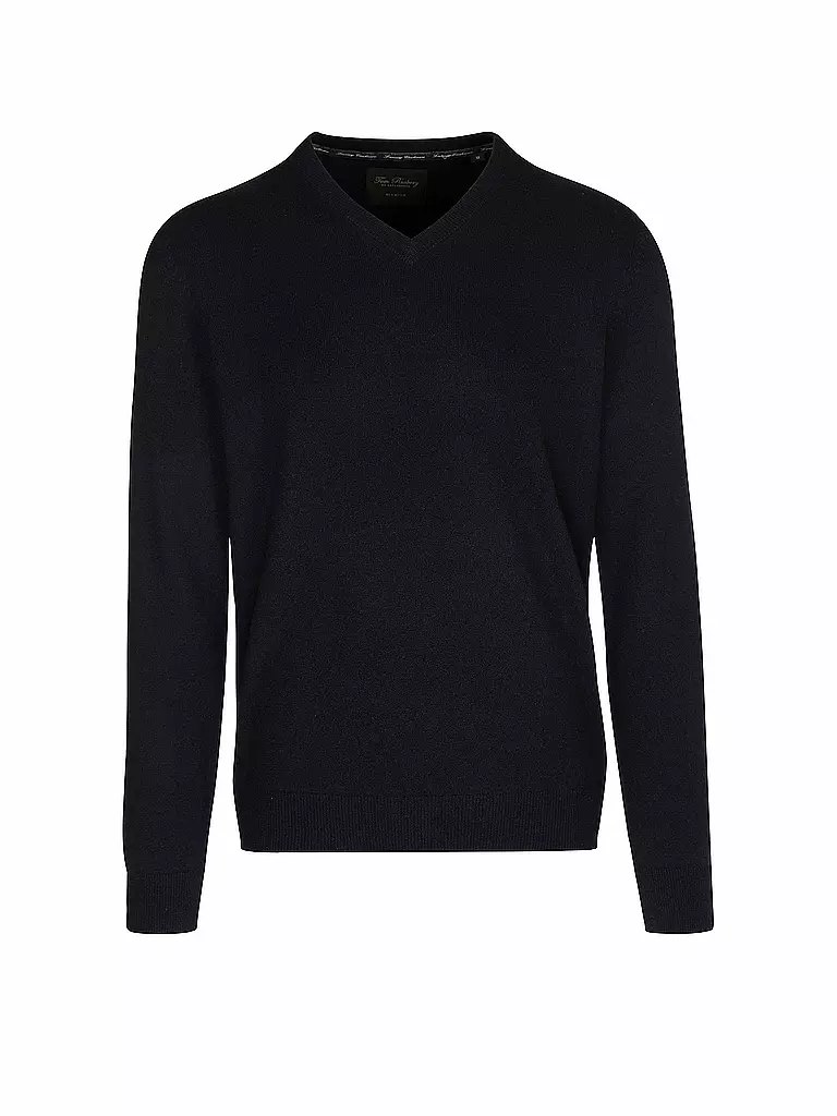 TOM RUSBORG | Kaschmir Pullover | dunkelblau