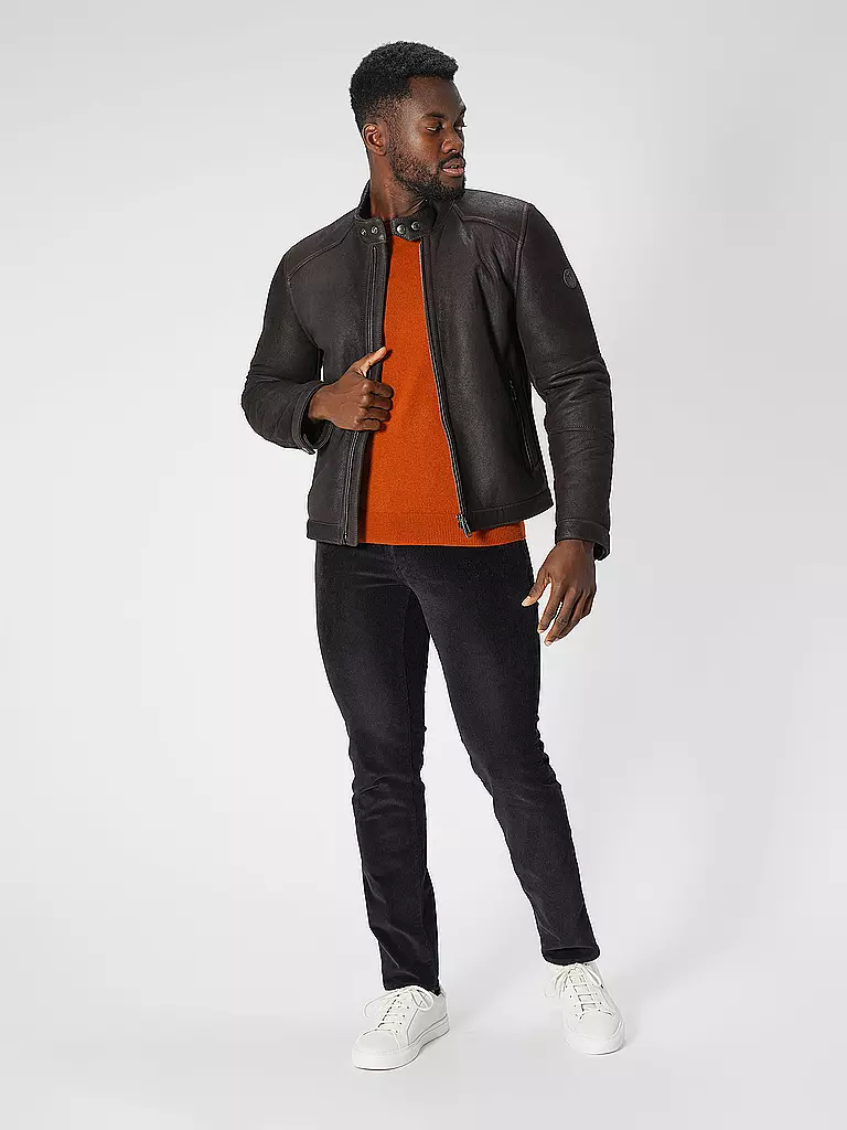 TOM RUSBORG | Kaschmir Pullover | orange