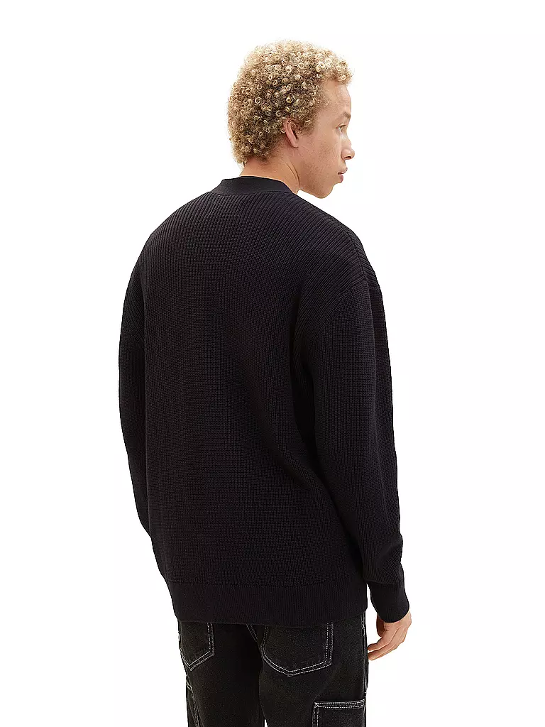 TOM TAILOR DENIM | Cardigan | schwarz