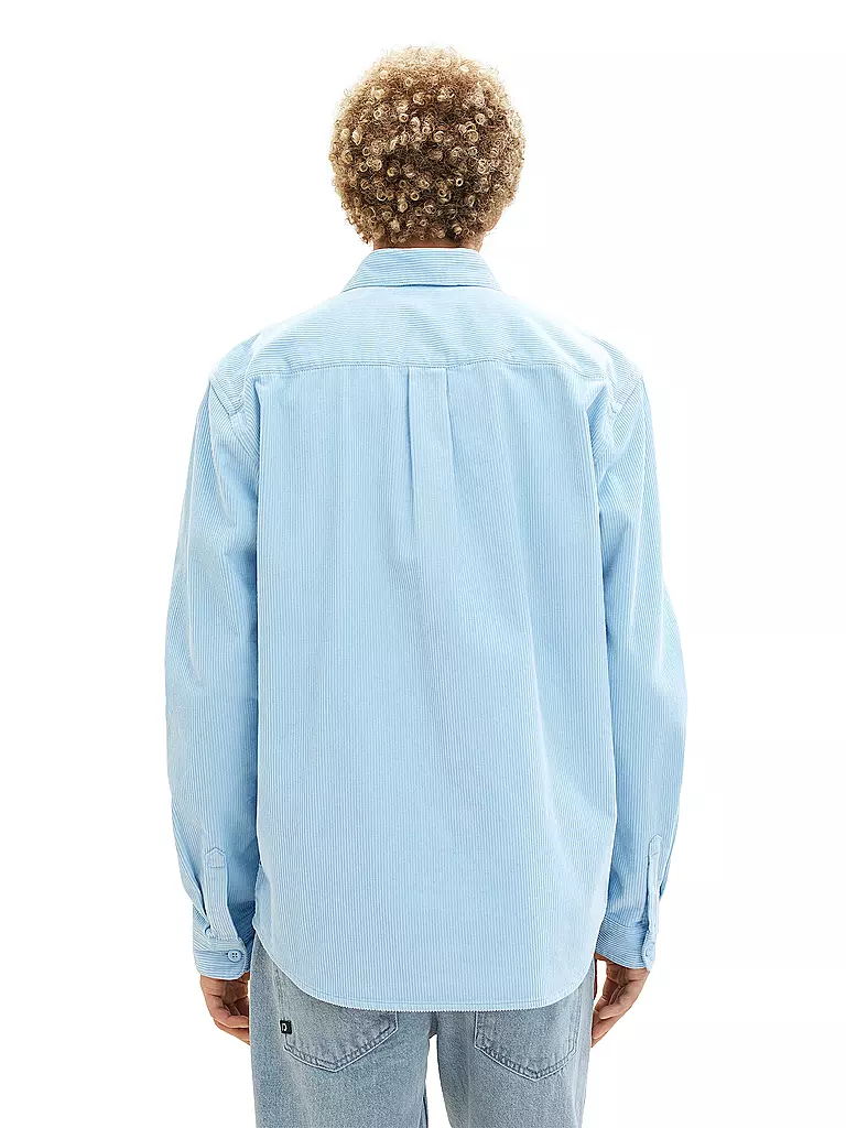 TOM TAILOR DENIM | Cordhemd | hellblau