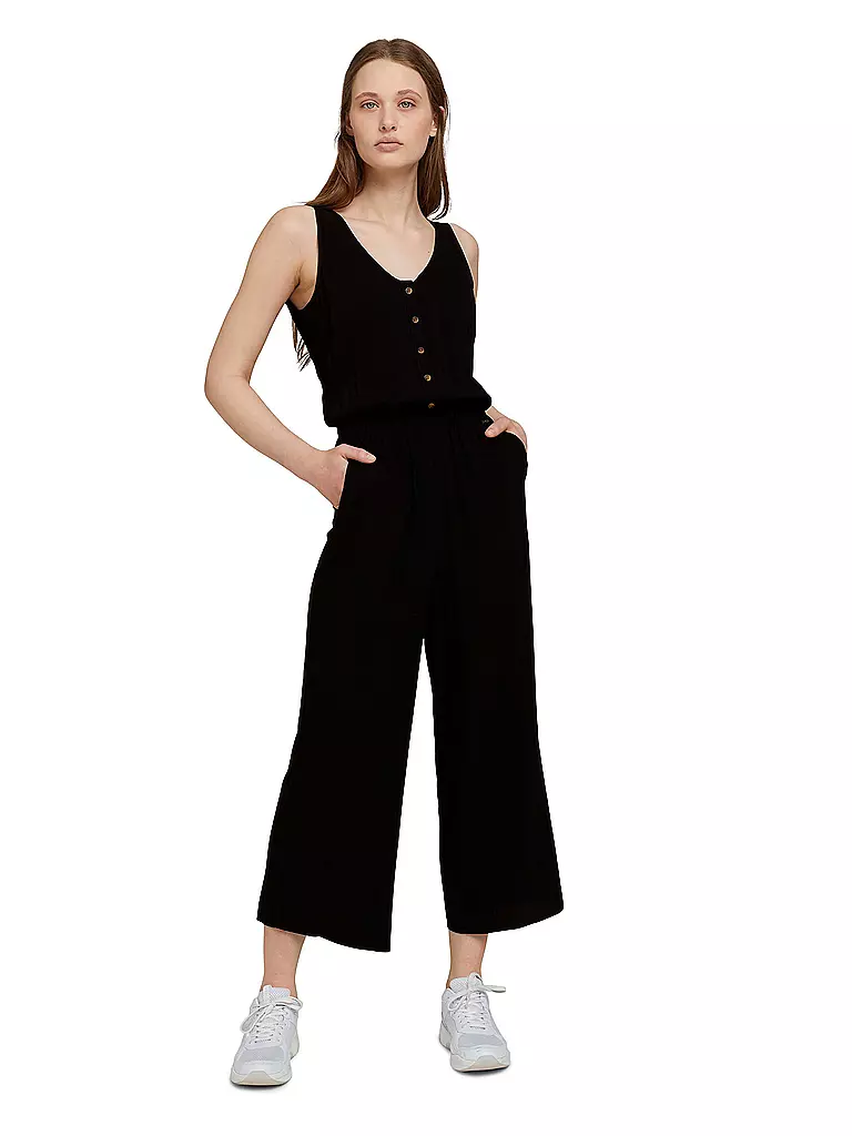 TOM TAILOR DENIM | Jumpsuit  | schwarz