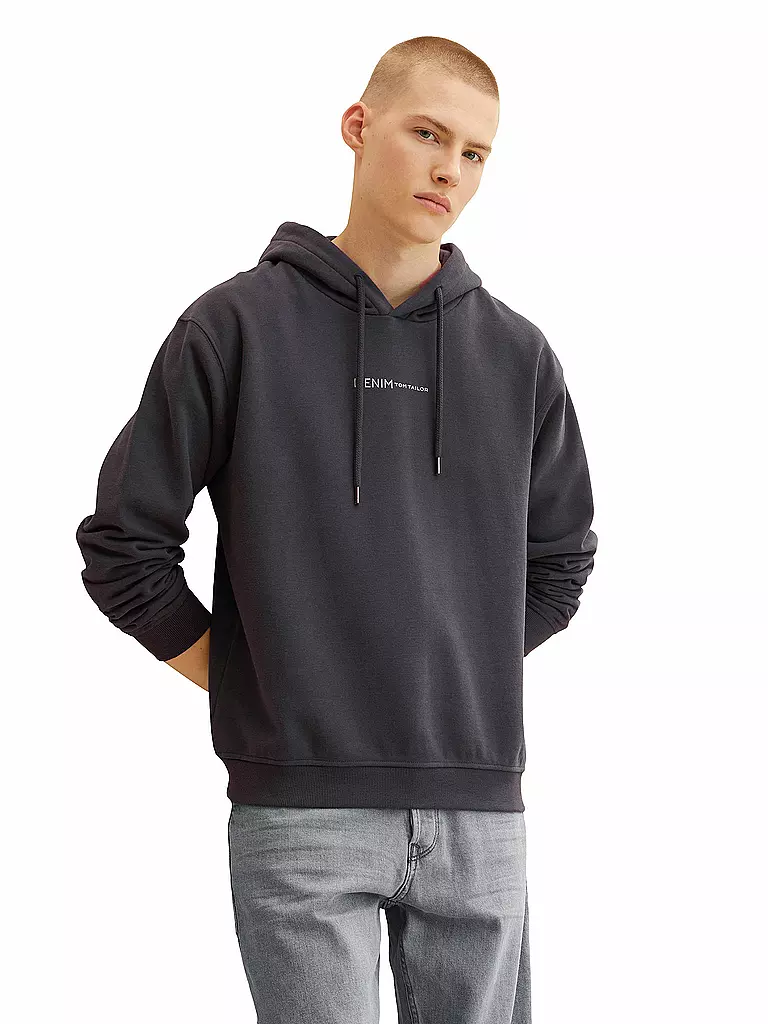 TOM TAILOR DENIM | Kapuzenpullover - Hoodie | grau