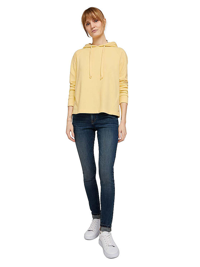 TOM TAILOR DENIM | Kapuzensweater - Hoodie | gelb