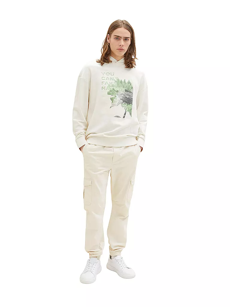 TOM TAILOR DENIM | Kapuzensweater - Hoodie | creme