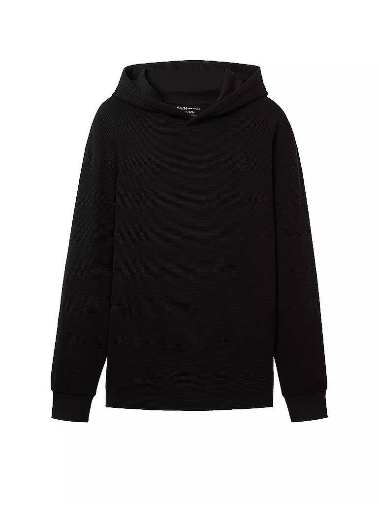 TOM TAILOR DENIM | Langarmshirt | schwarz