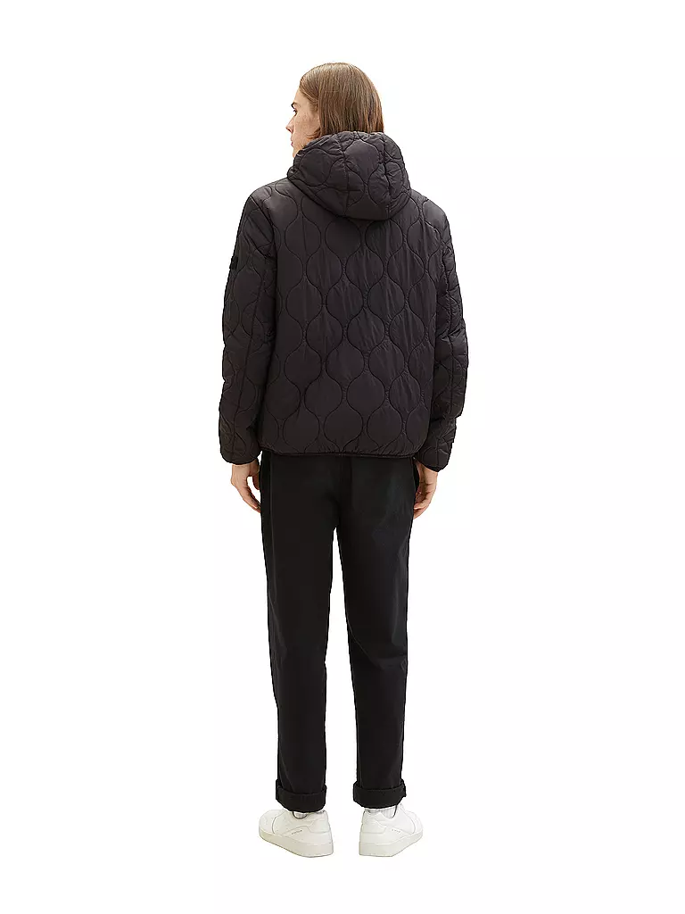 TOM TAILOR DENIM | Leichtsteppjacke | schwarz