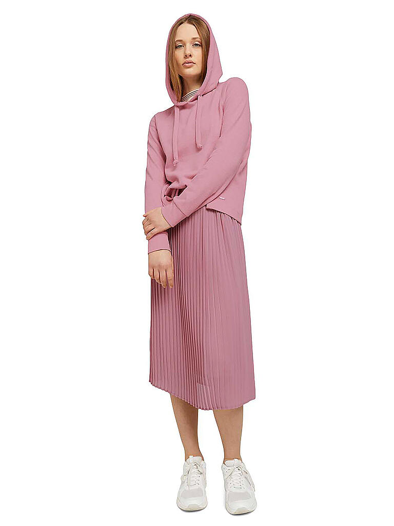 TOM TAILOR DENIM | Plisseerock  | rosa