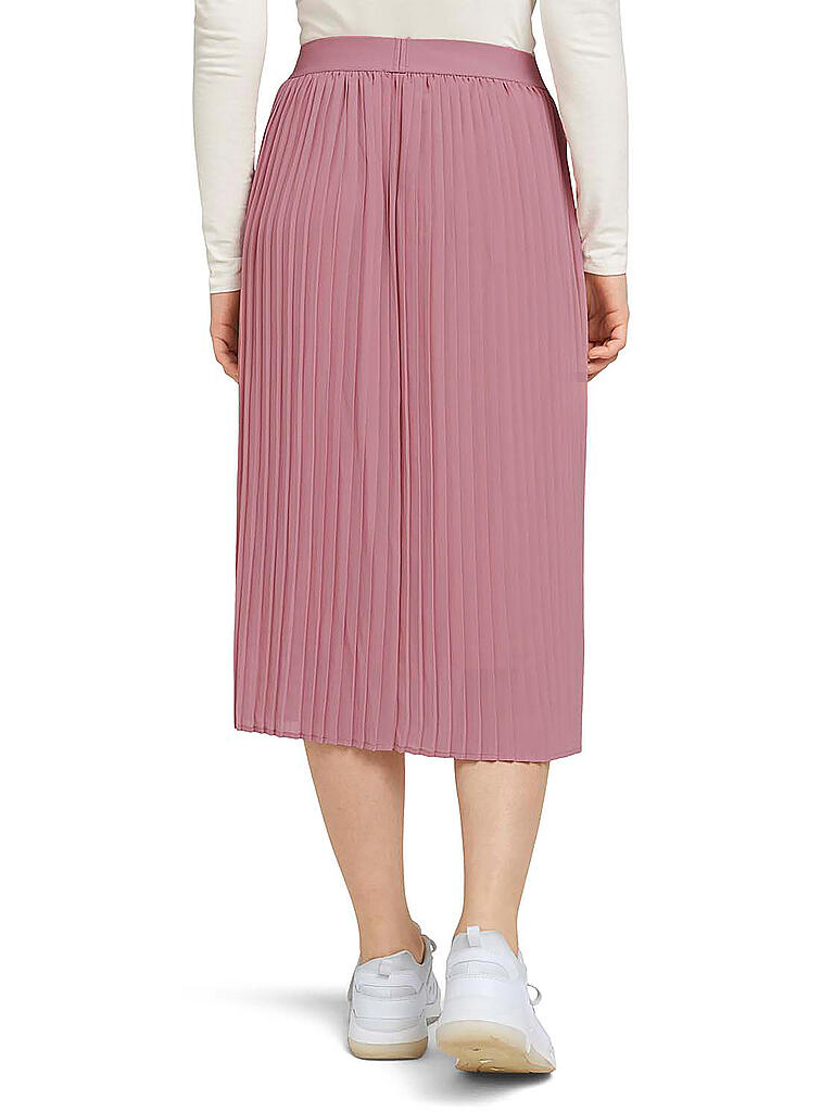 TOM TAILOR DENIM | Plisseerock  | rosa