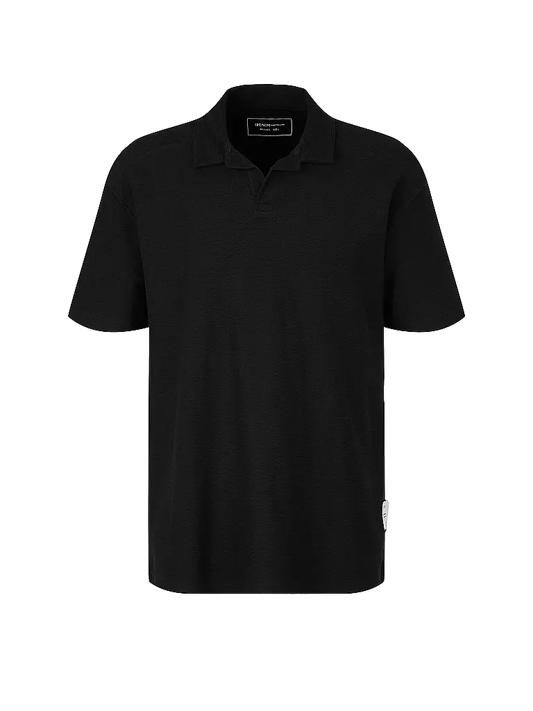 TOM TAILOR DENIM | Poloshirt | schwarz
