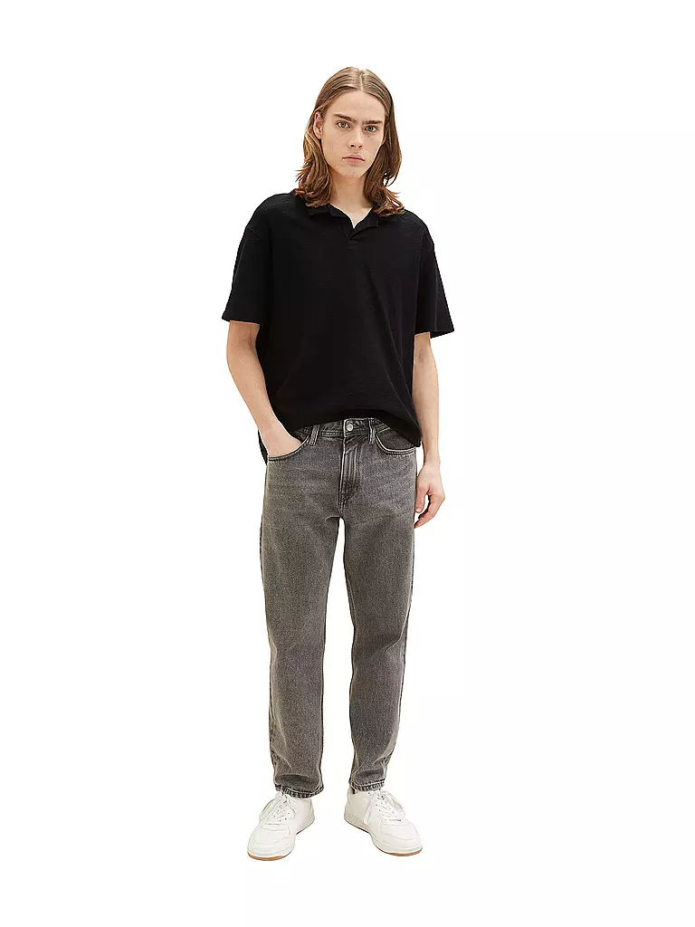 TOM TAILOR DENIM | Poloshirt | schwarz