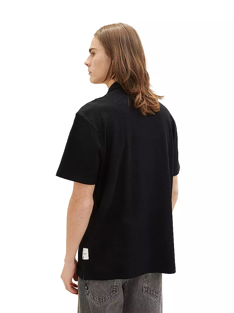 TOM TAILOR DENIM | Poloshirt | schwarz