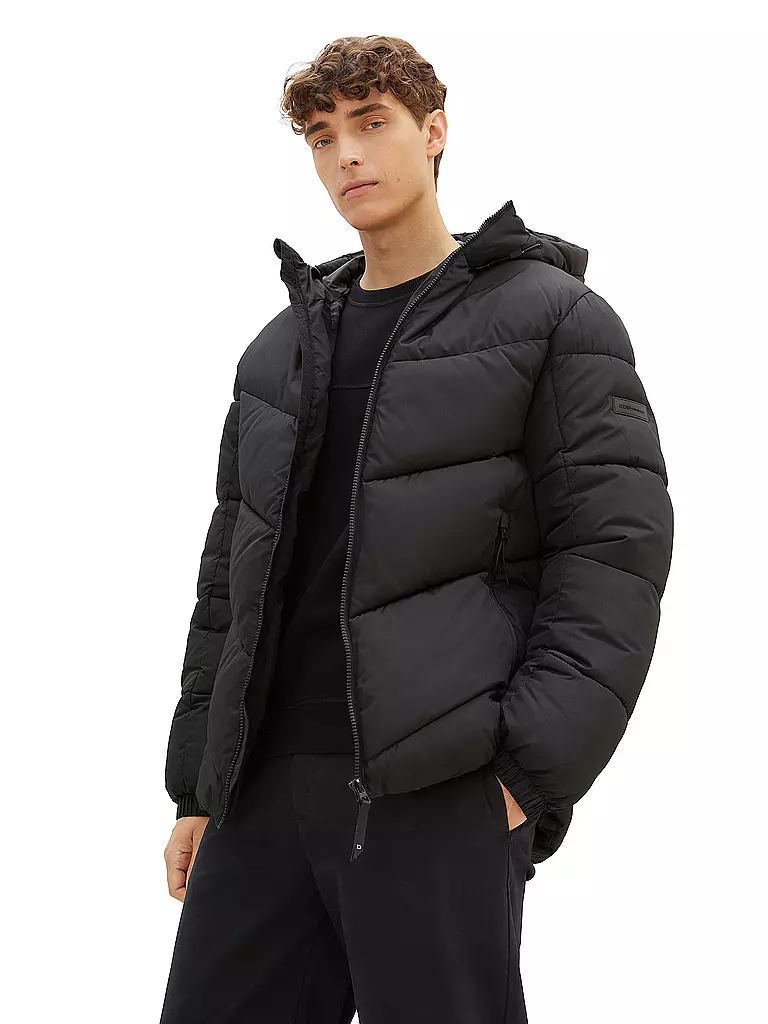 TOM TAILOR DENIM | Steppjacke | schwarz