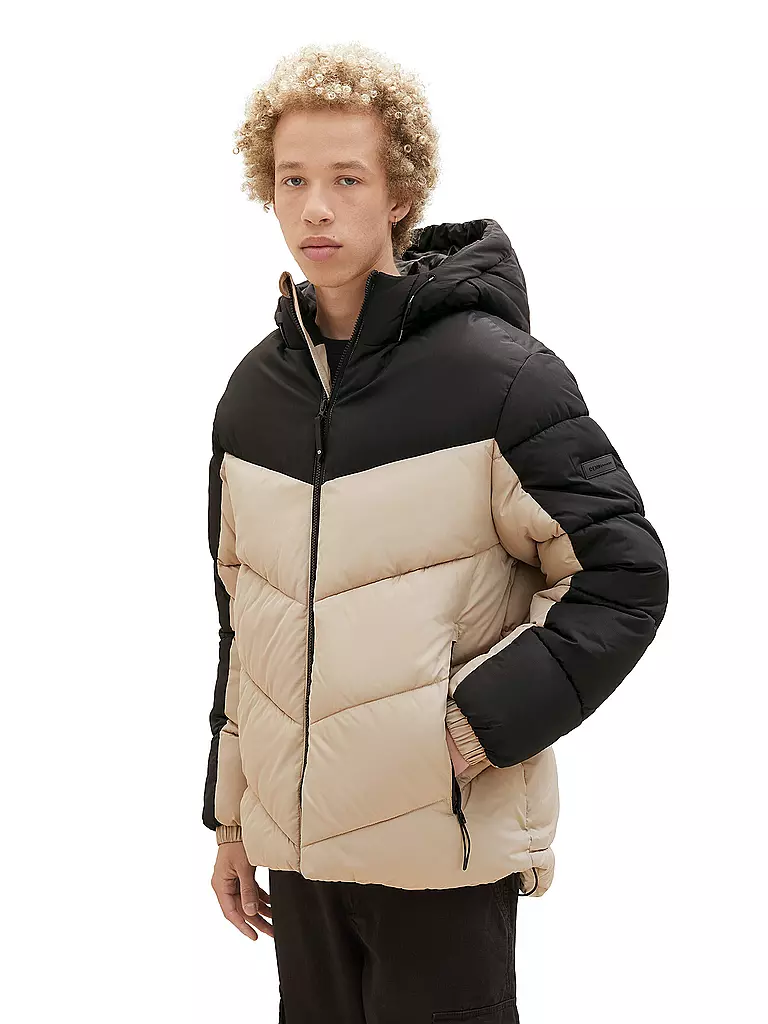 TOM TAILOR DENIM | Steppjacke | schwarz