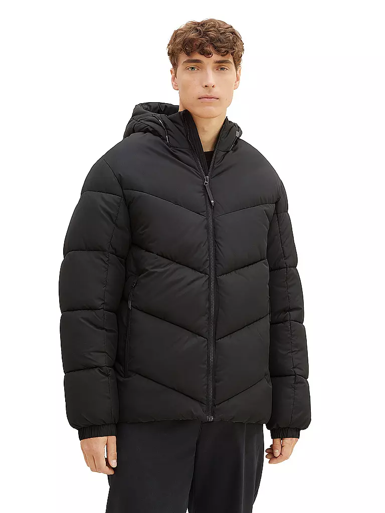TOM TAILOR DENIM | Steppjacke | schwarz