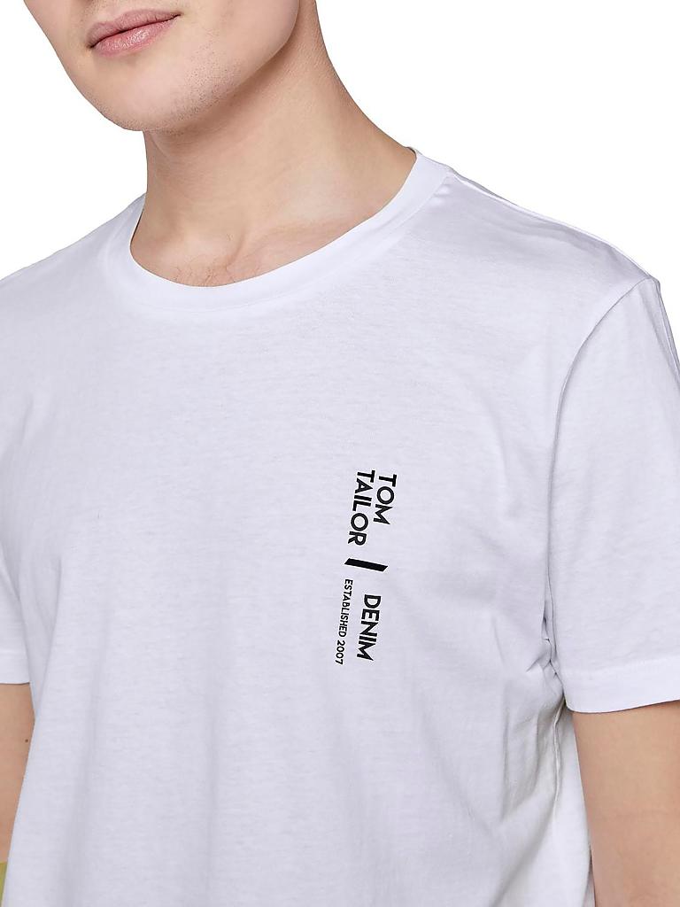 TOM TAILOR DENIM | T-Shirt | weiß