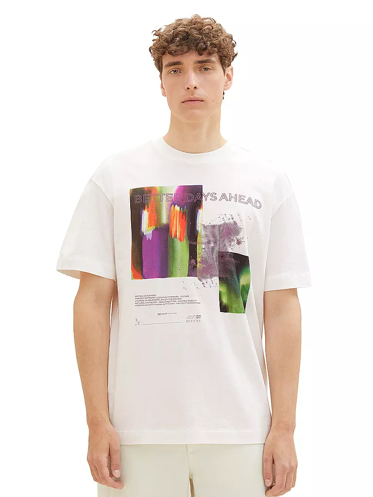 TOM TAILOR DENIM | T-Shirt | weiss