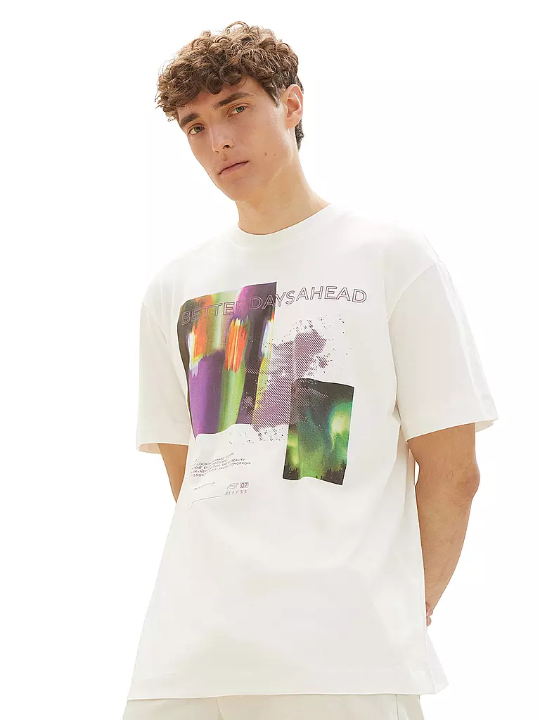 TOM TAILOR DENIM | T-Shirt | weiss
