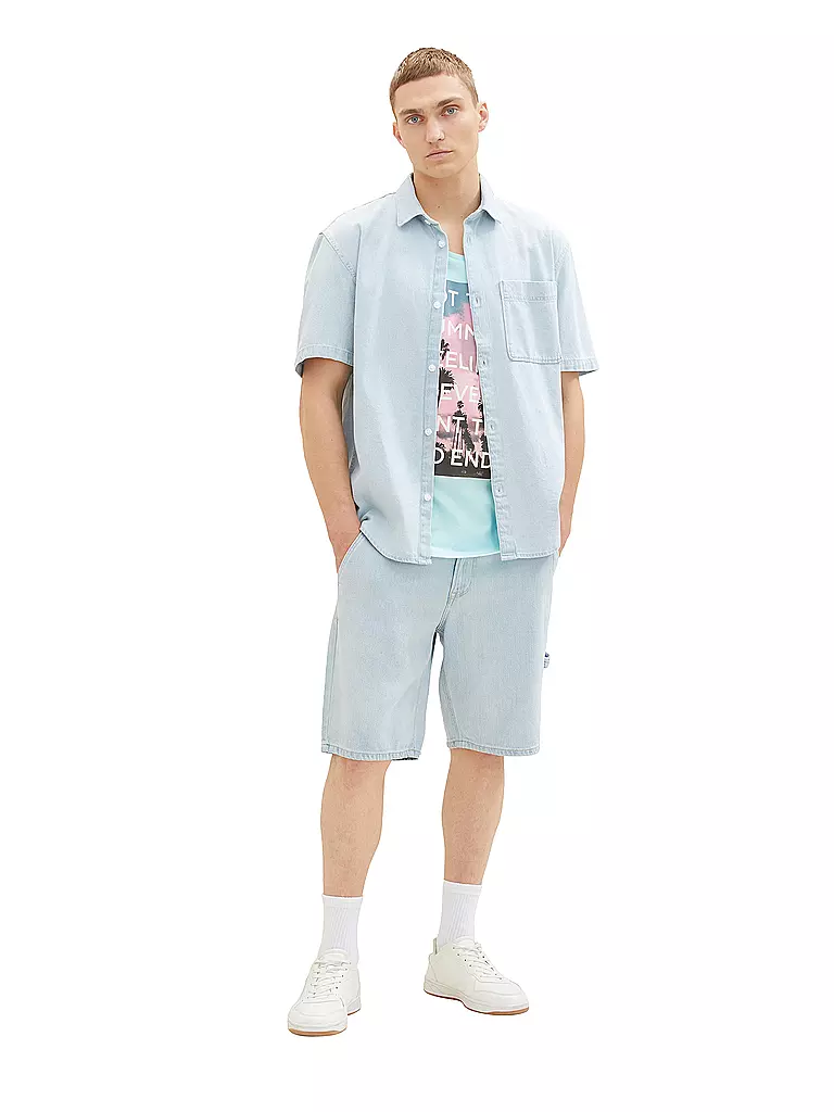 TOM TAILOR DENIM | Tanktop | türkis