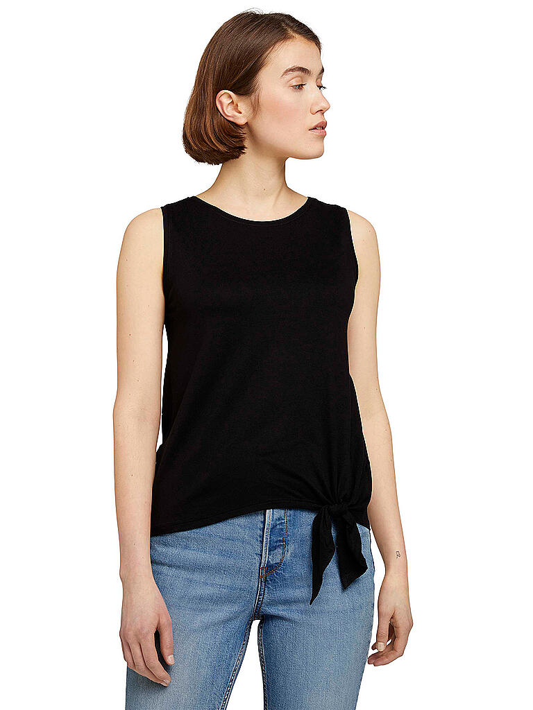 TOM TAILOR DENIM | Top | schwarz