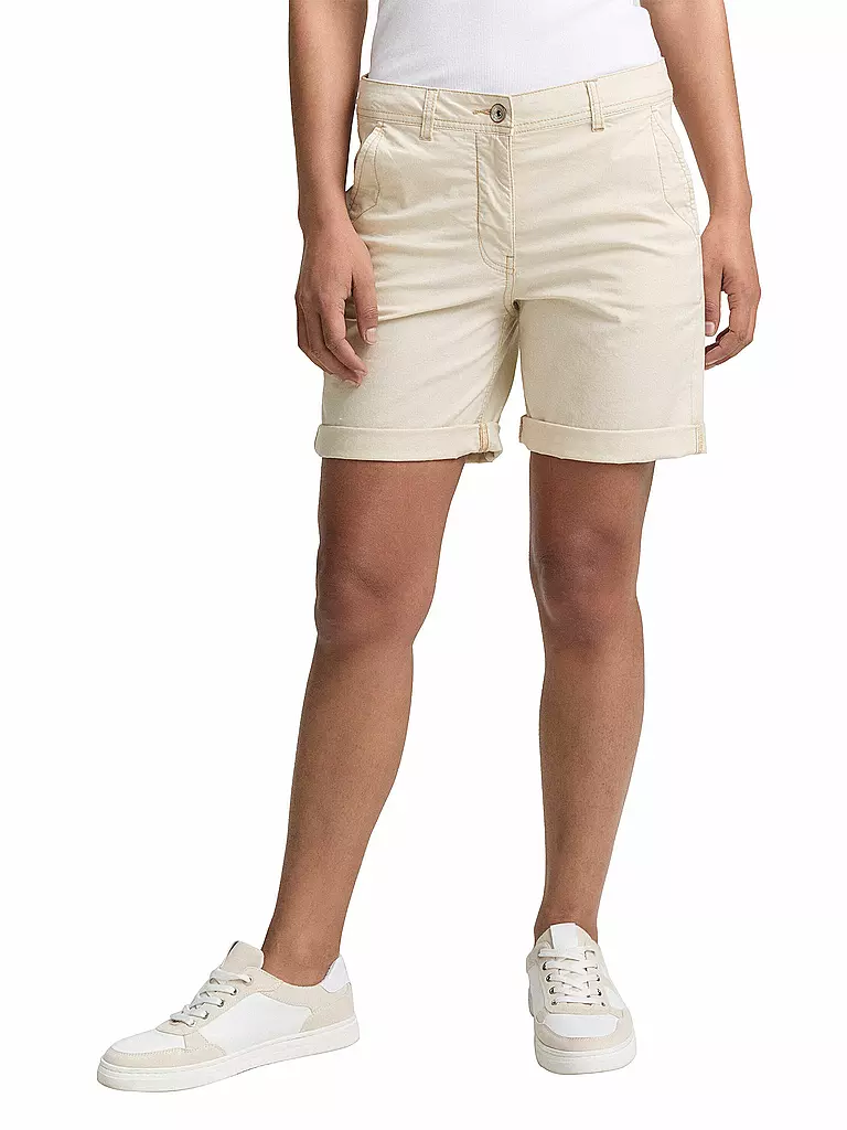 TOM TAILOR |  Chinoshorts | creme