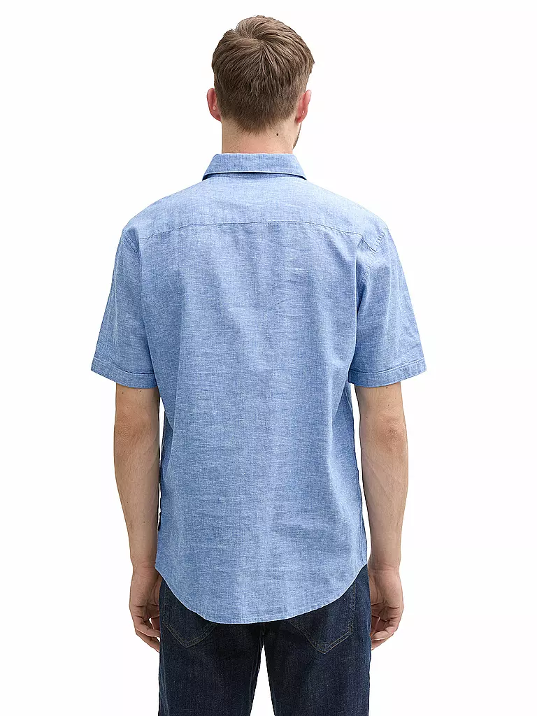 TOM TAILOR |  Hemd Regular Fit | dunkelblau