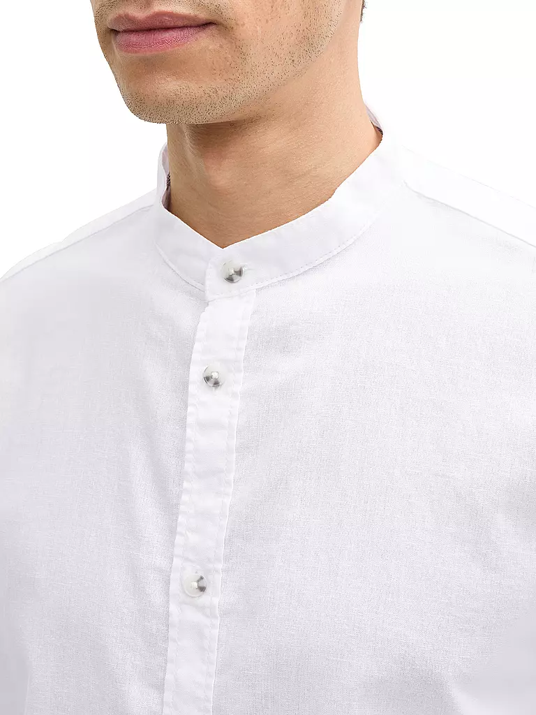TOM TAILOR |  Hemd Regular Fit | weiss