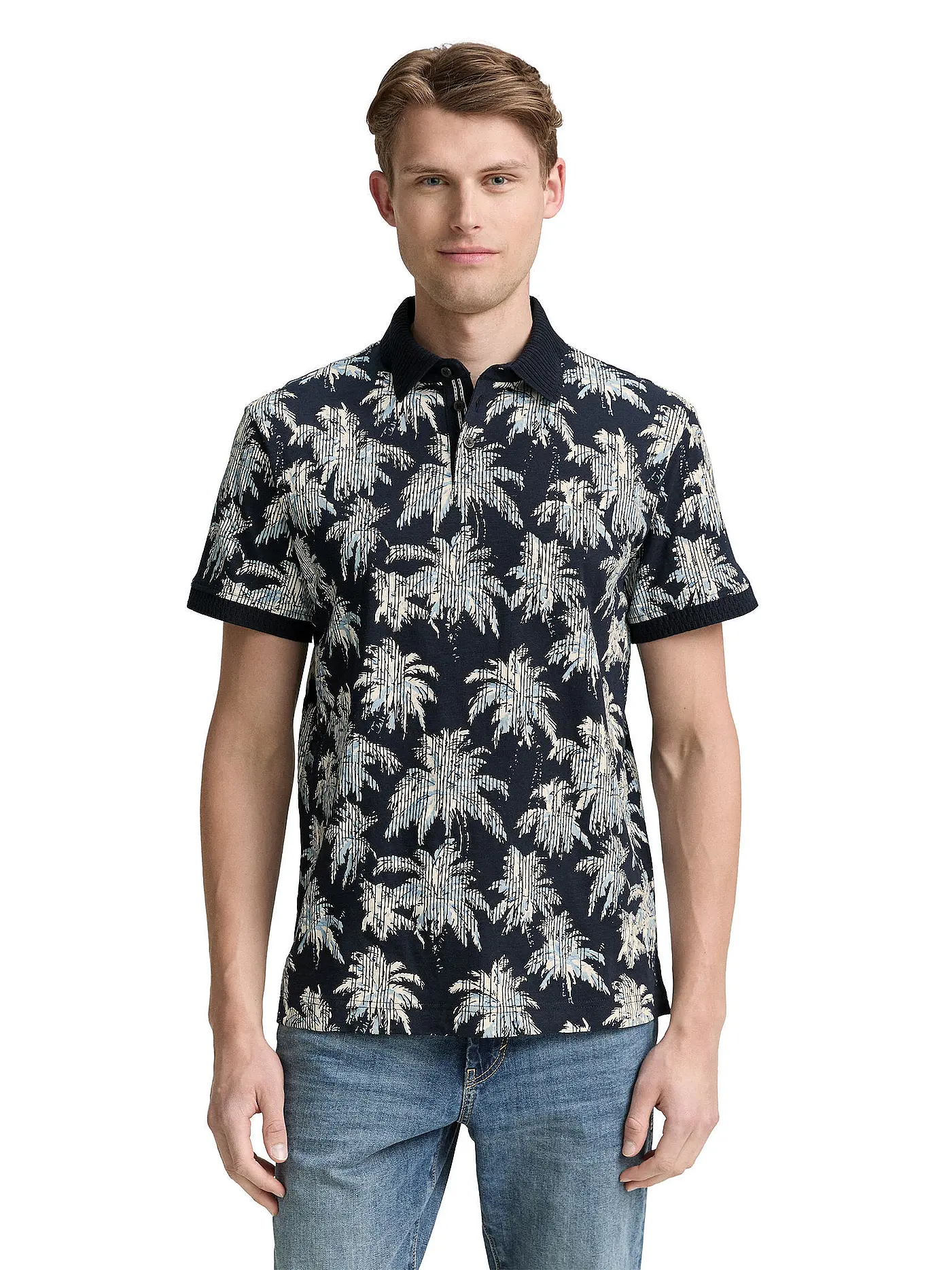 TOM TAILOR |  Poloshirt | dunkelblau