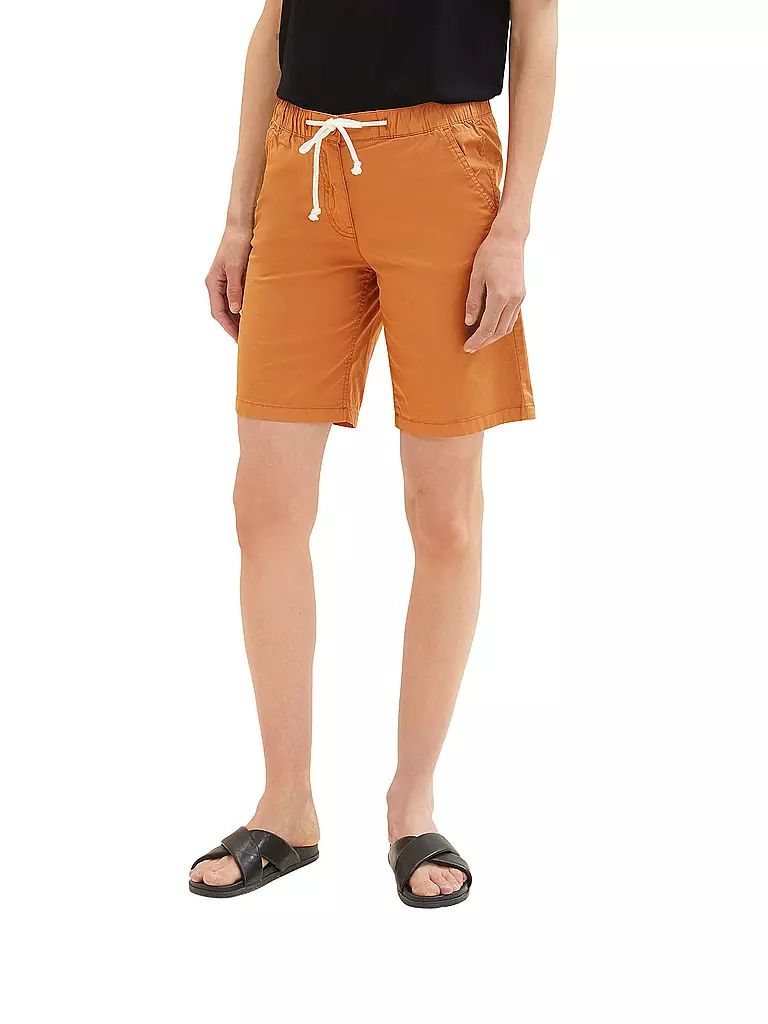 TOM TAILOR | Bermuda | hellbraun