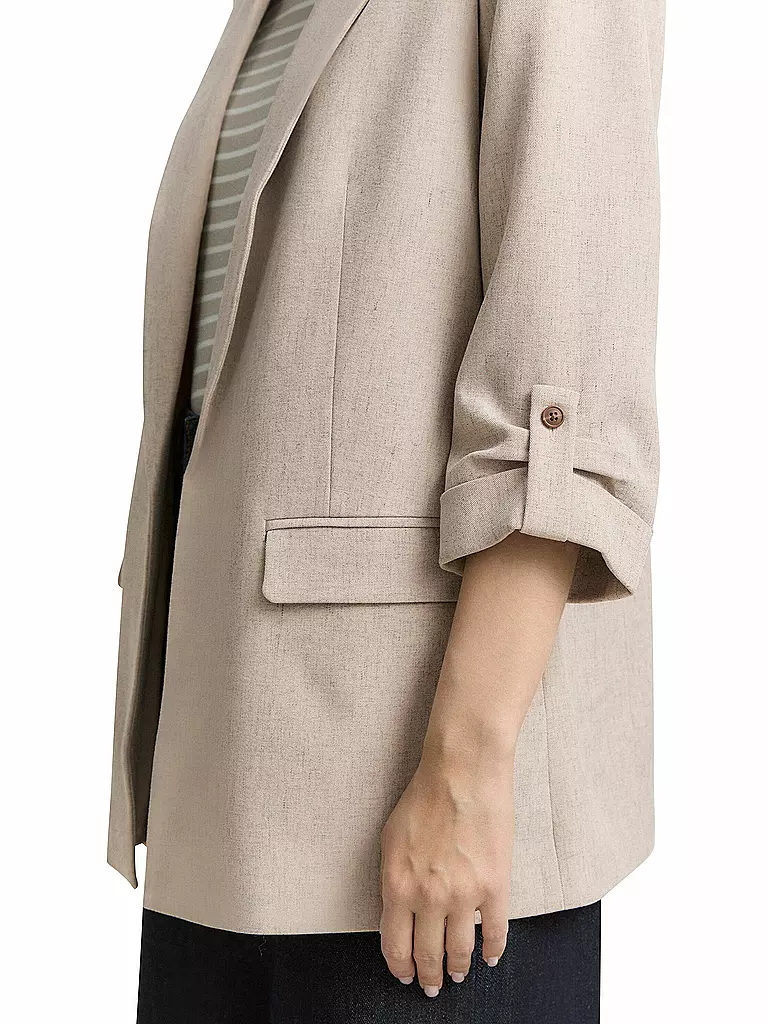TOM TAILOR | Blazer | beige