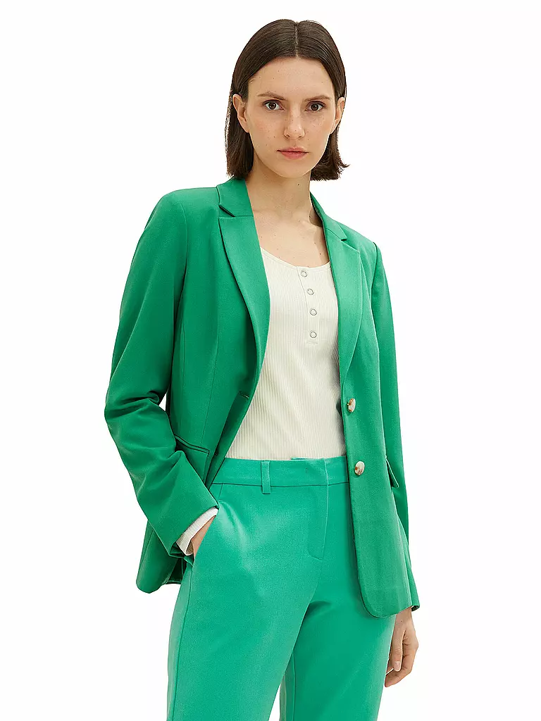 TOM TAILOR | Blazer | hellblau