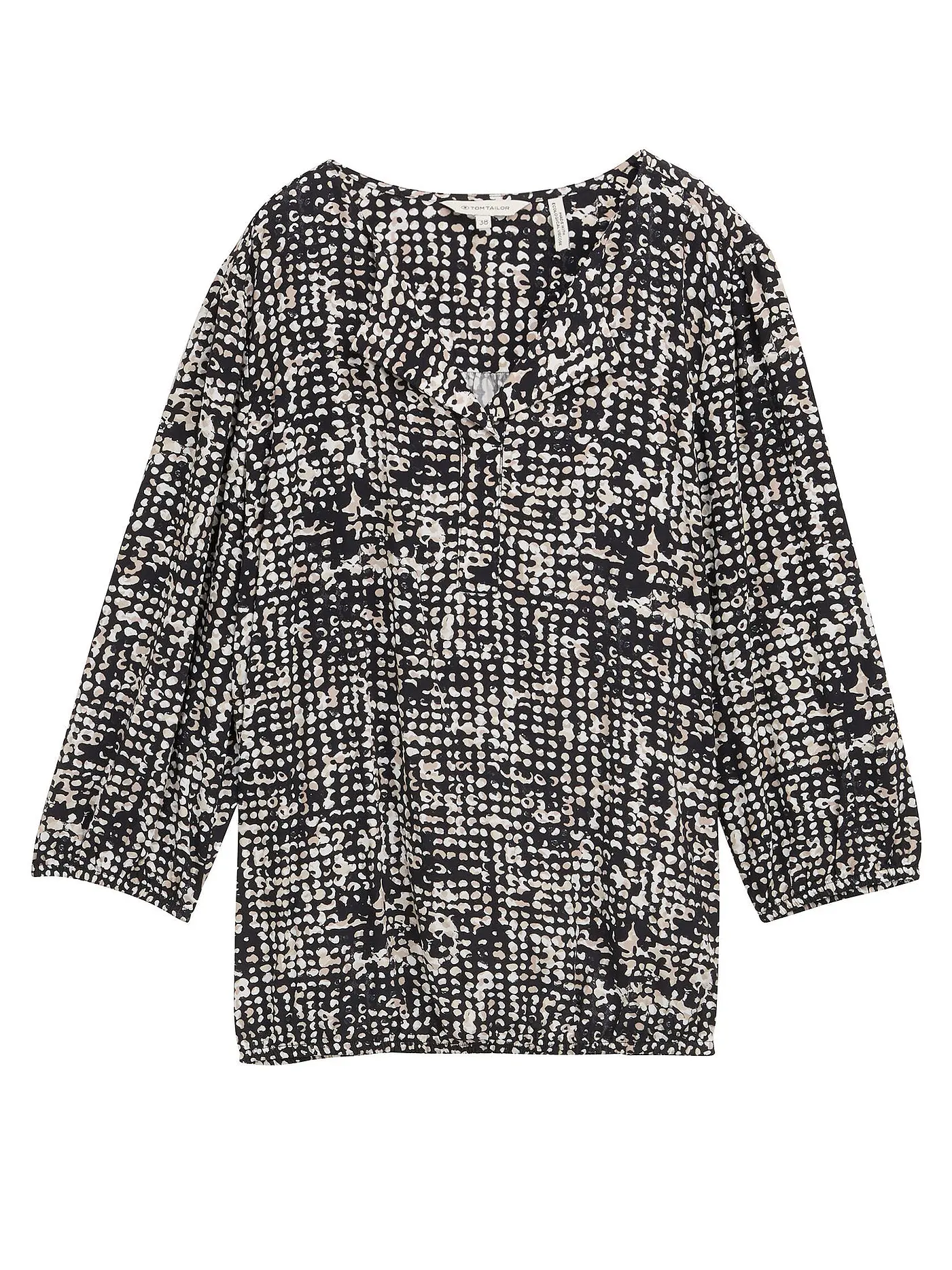 TOM TAILOR | Bluse  | dunkelblau