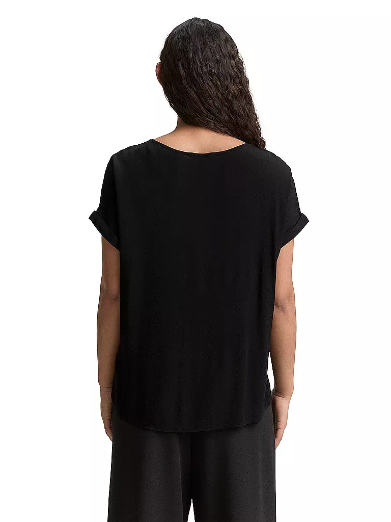 TOM TAILOR | Bluse  | schwarz