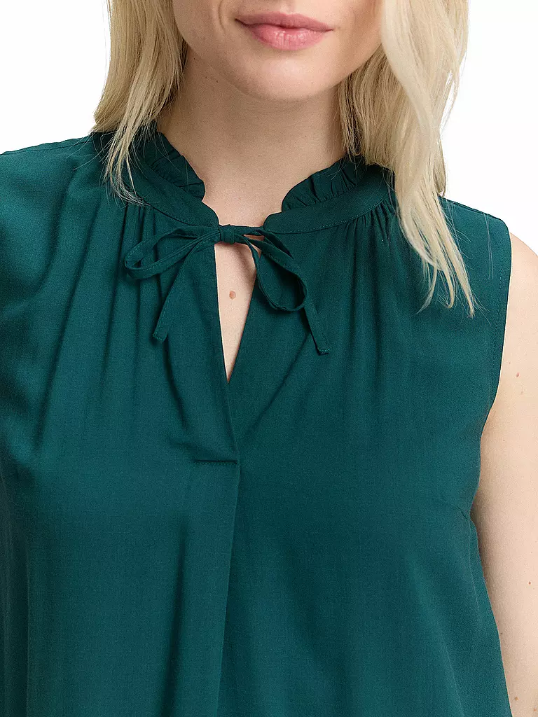 TOM TAILOR | Bluse  | petrol