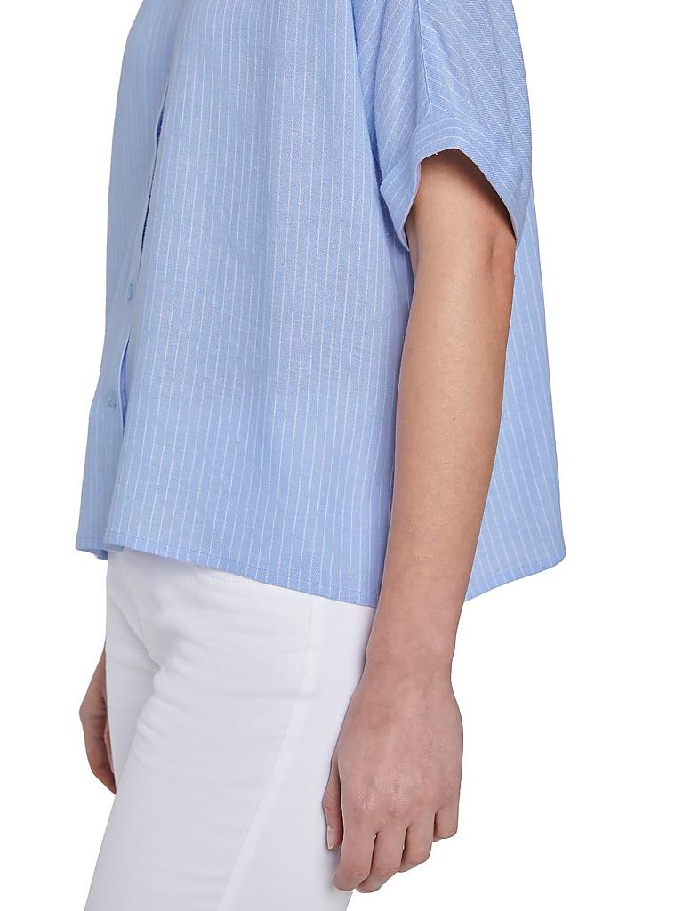 TOM TAILOR | Bluse Loose Fit | blau