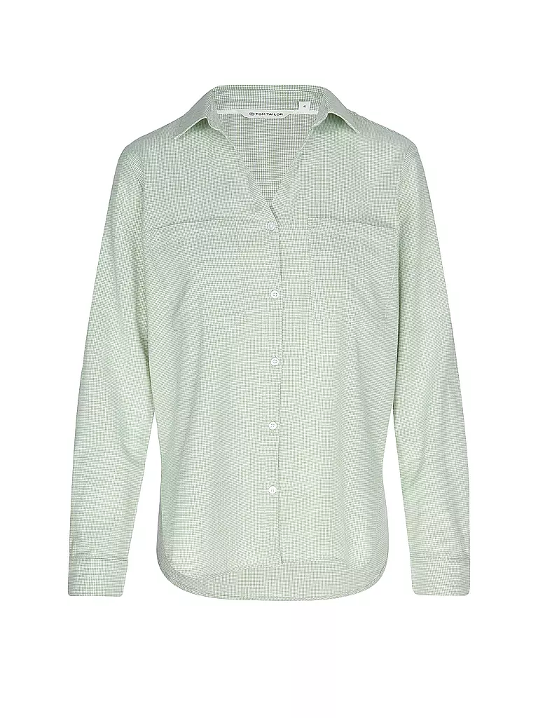 TOM TAILOR | Bluse | hellgrün