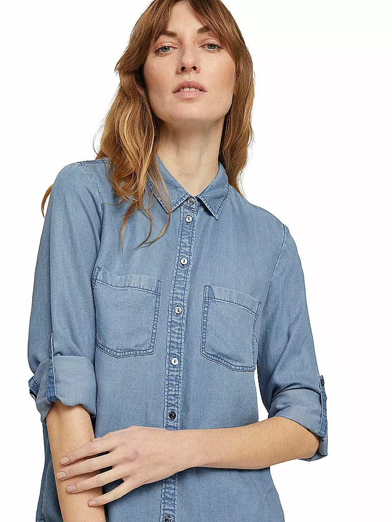 TOM TAILOR | Bluse | blau